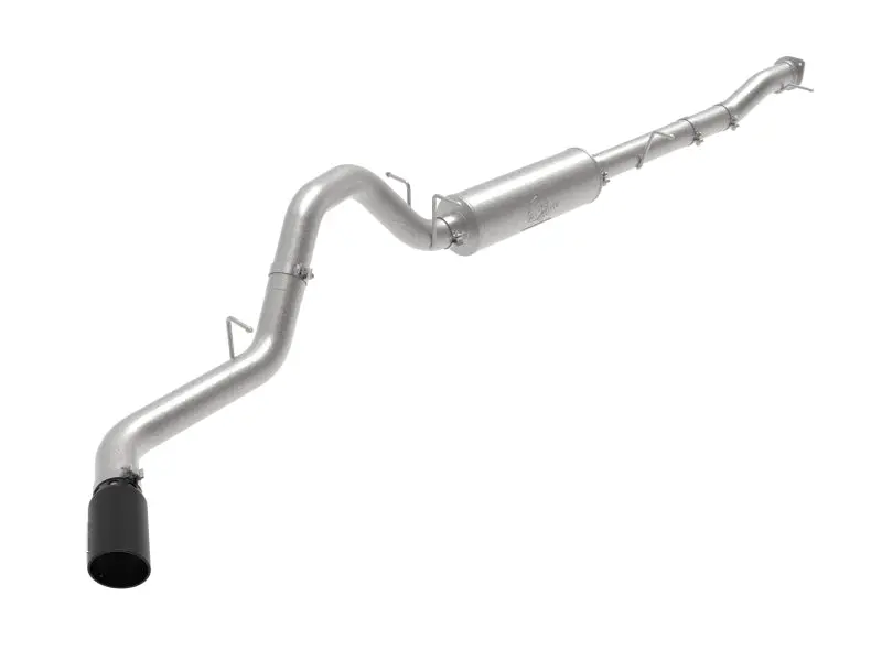 Afe Apollo Gt Series 4In 409Ss Cat-Back 20-21 Gm 2500/3500Hd V8-6.6L L8t - Black Tip 1