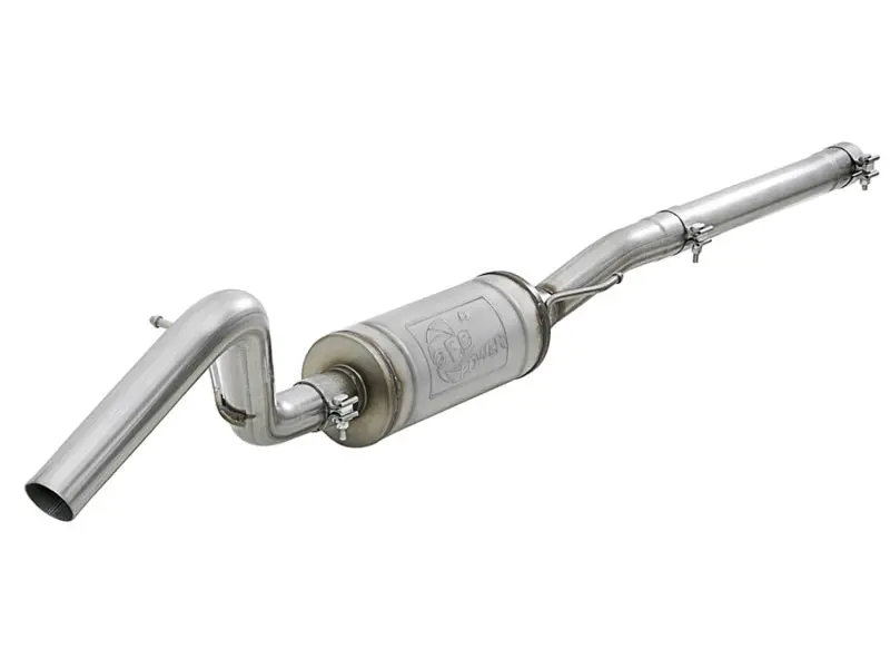 Afe Mach Force-Xp 2.5In 409 Ss Mid-Pipe W/ Muffler 2007+ Jeep Wrangler (Jk) V6 3.6L/3.8L 1