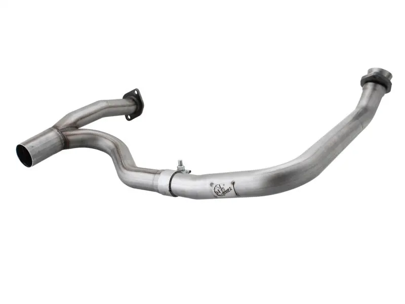 Afe Power Twisted Steel Y-Pipe Stainless Steel 2.5In 12-14 Jeep Wrangler V6 3.6L 1