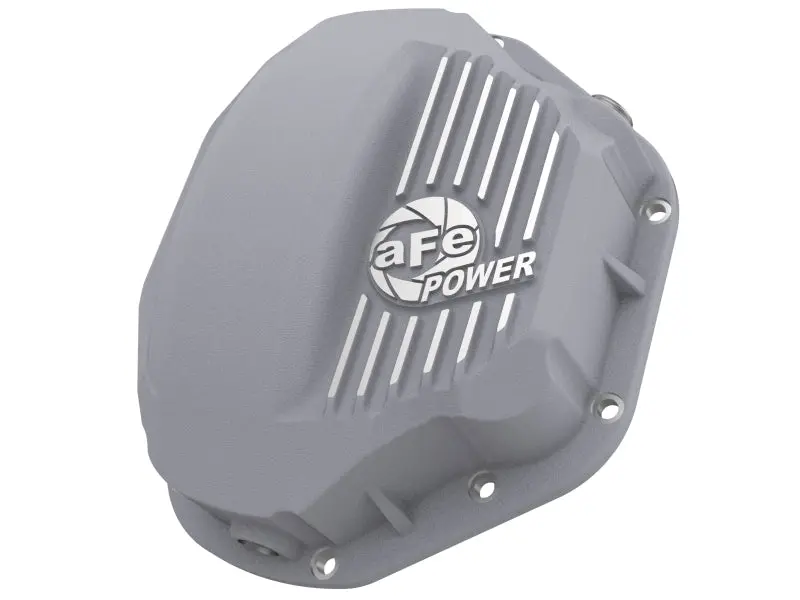 Afe Rear Differential Cover (Raw; Street Series); Dodge Diesel Trucks 94-02 L6-5.9L (Td) 1