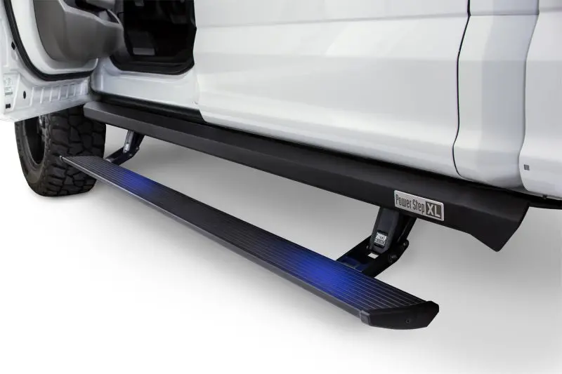Amp Research 2021 Ford F-150 Supercrew & 22-23 F-150 Lightning Cc Powerstep Xl - Black 1