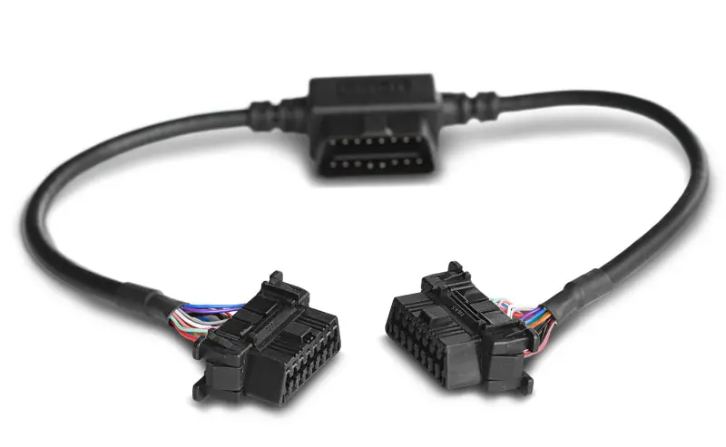 Amp Research Powerstep Plug N Play Pass Thru Harness - Black - Clip In Obd Plug (Ram & Toyota Only) 1