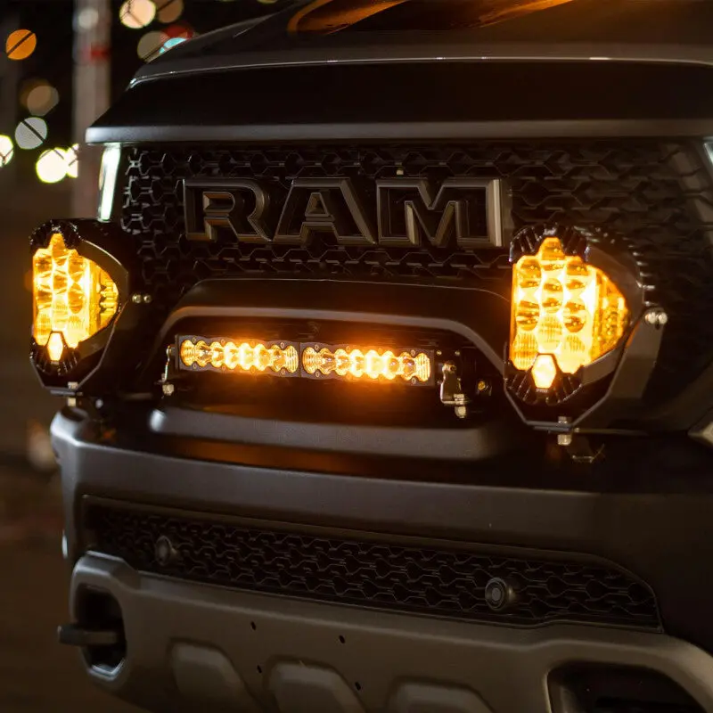 Baja Designs 2021+ Dodge Ram Trx 20In Onx6/S8 Grill Mount Kit 1