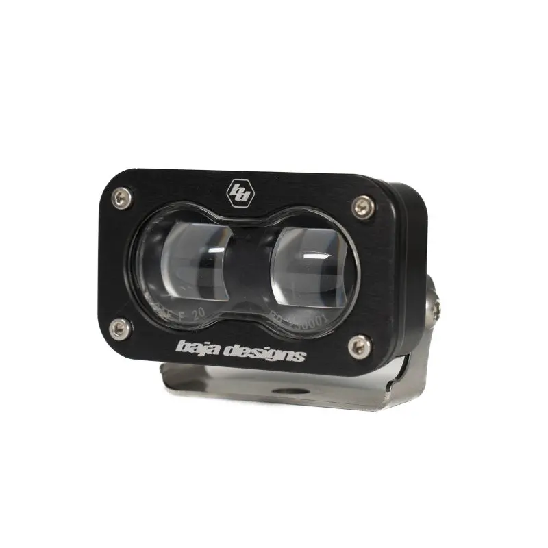 Baja Designs Universal S2 Sae Spot Led (Pair) - Clear 1