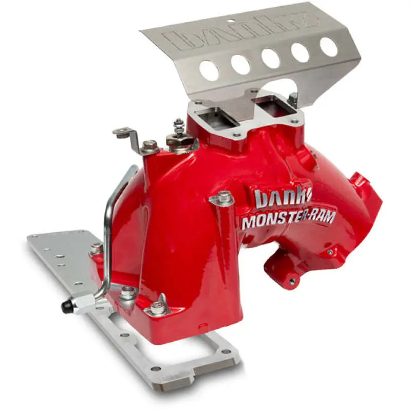 Banks Power 13-18 Ram 6.7L Diesel Monster-Ram Intake System Gen-2 W/Fuel Line - Red W/Heater System 1
