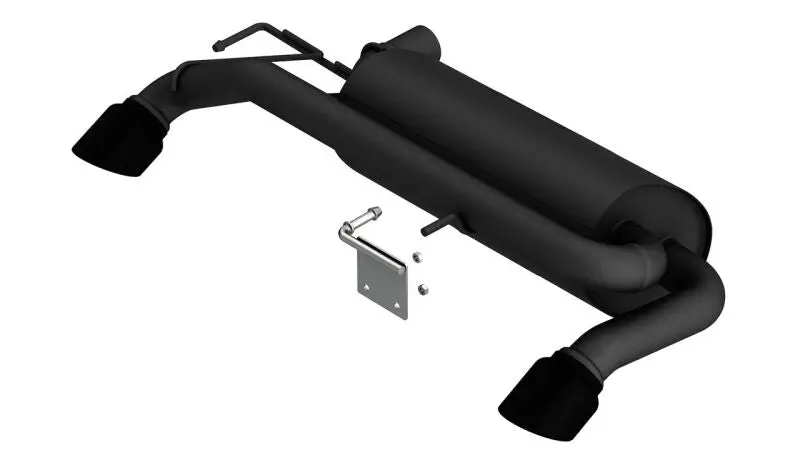 Borla 21-22 Ford Bronco 2.7L V6 4Wd S-Type Axle Back Exhaust W/ Black Coated Tips 1
