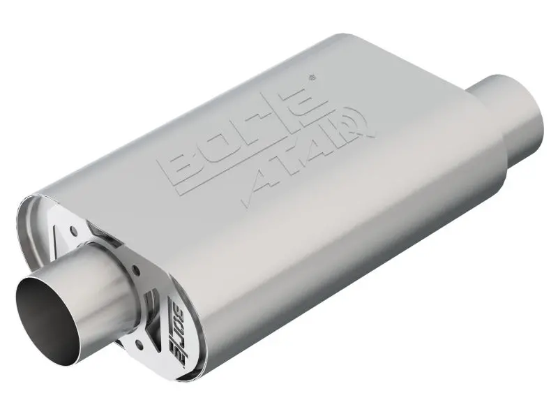 Borla Cratemuffler Sbc Hot 350/383 3 Inch Offset/Center 14In X 4.35In X 9In Oval Muffler 1