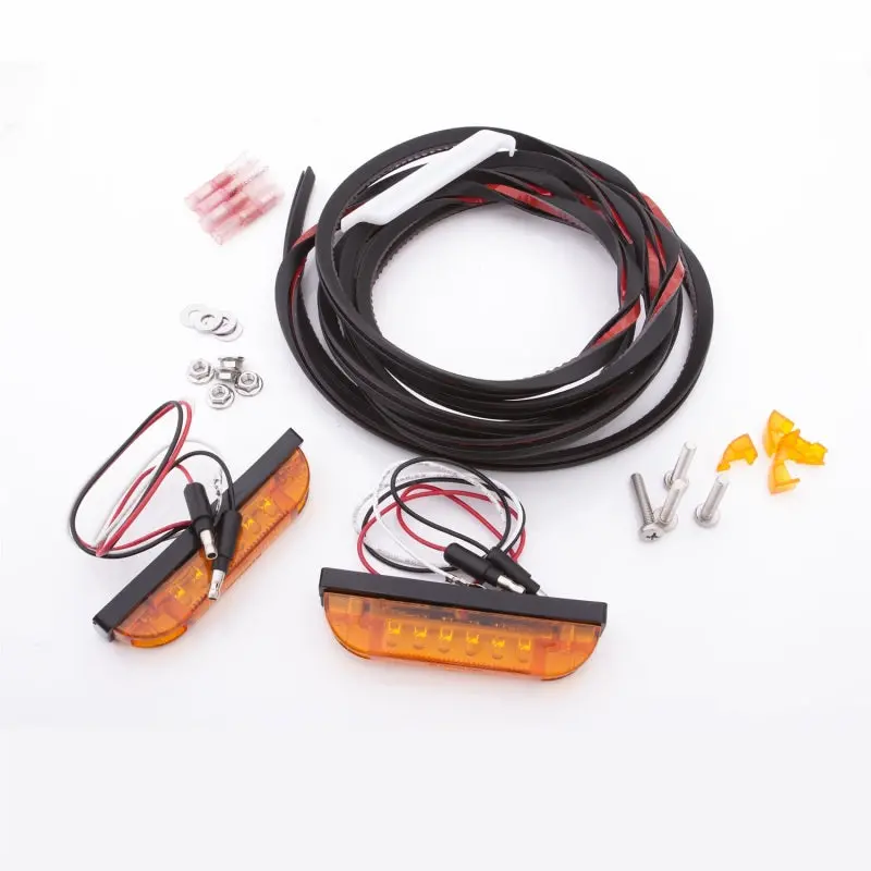Bushwacker 99-18 Universal 3-Wire Led Marker Light Kit For Flat Style Flares 1