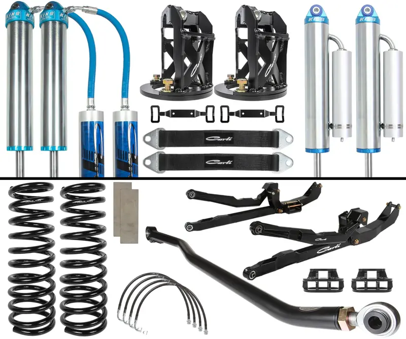 Carli 03-09 Ram 2500/3500 4X4 Diesel 3.0" Lift Dominator Long Arm System 1