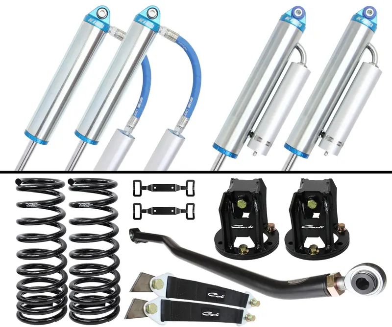Carli 03-12 Ram 2500/3500 4X4 Hemi 3.0" Lift Dominator System 1