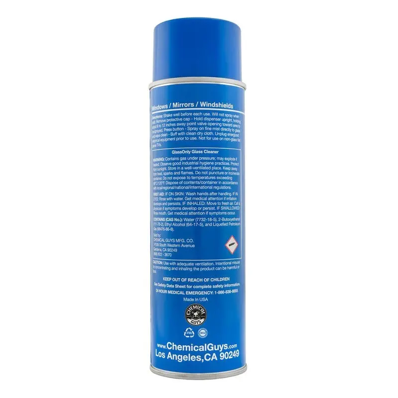 Chemical Guys Glass Only Foaming Aerosol Glass Cleaner - 1 Can 1