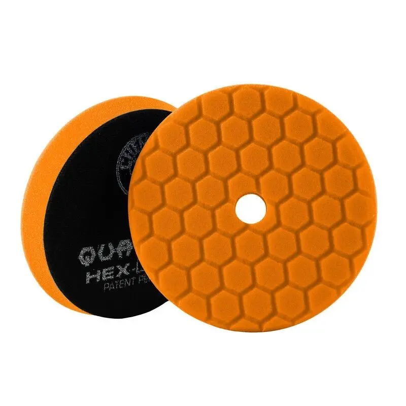 Chemical Guys Hex-Logic Quantum Medium-Heavy Cutting Pad - Orange - 5.5In - Case Of 12 1