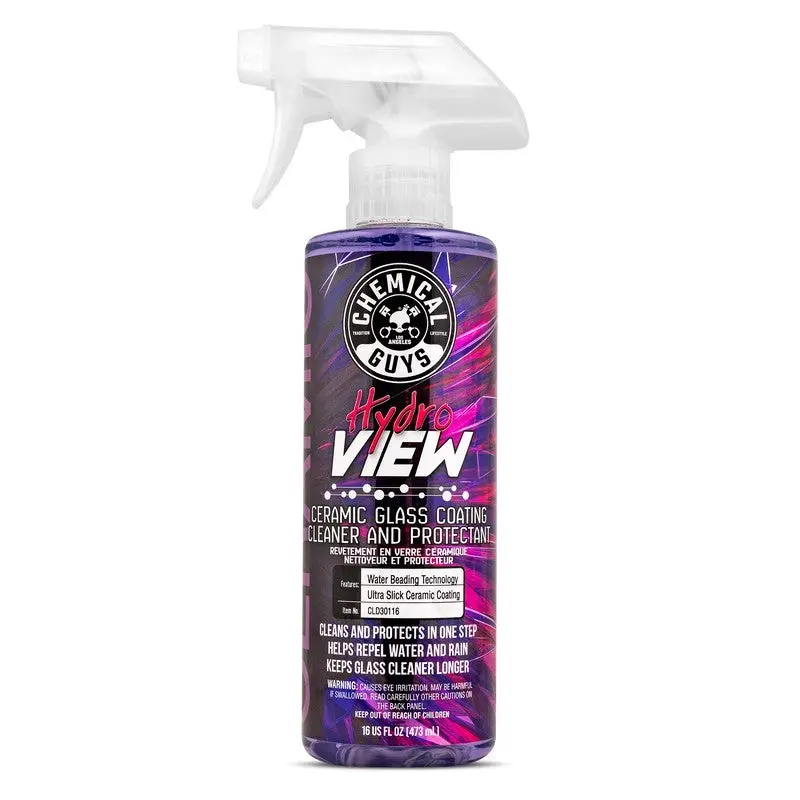 Chemical Guys Hydroview Ceramic Glass Cleaner & Coating - 16Oz - Case Of 6 1
