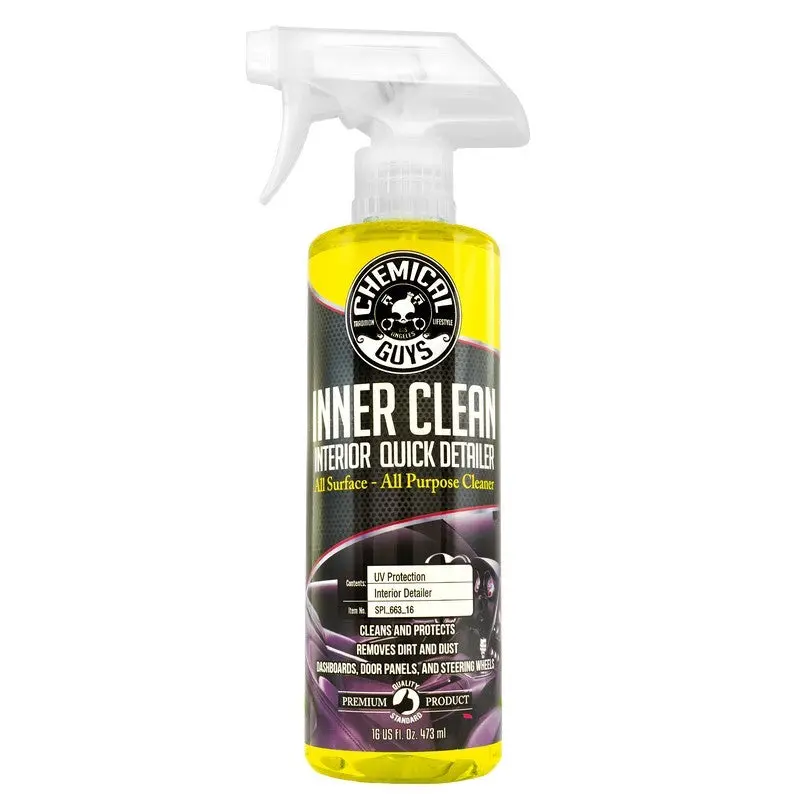 Chemical Guys Innerclean Interior Quick Detailer & Protectant - 16Oz - Case Of 6 1