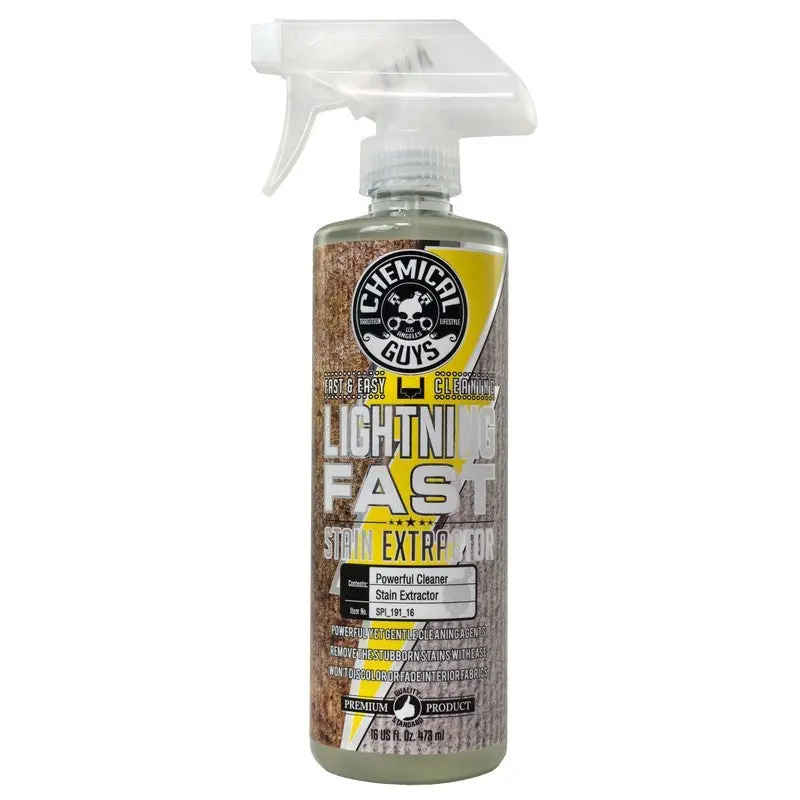 Chemical Guys Lightning Fast Carpet & Upholstery Stain Extractor - 16Oz - Case Of 6 1