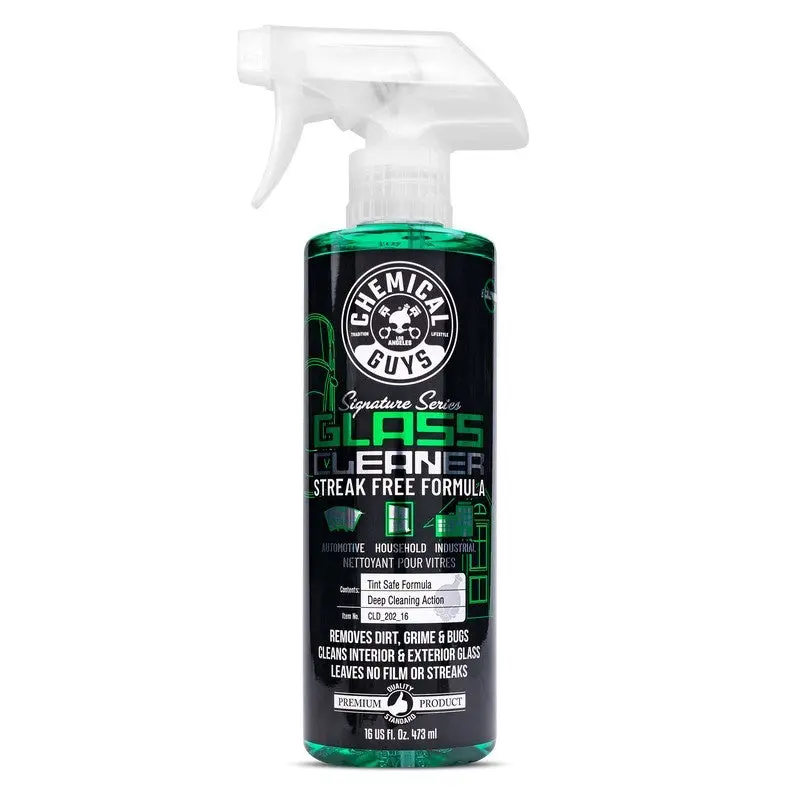 Chemical Guys Signature Series Glass Cleaner (Ammonia Free) -16Oz - Case Of 6 1