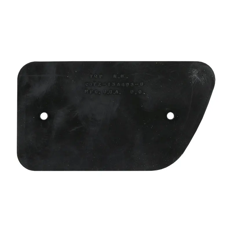 Dennis Carpenter Reflector Mounting Pad Rear - R.H. - Black 1968 - 69 Ford Bronco 1