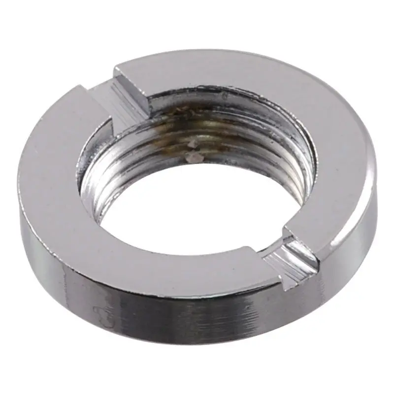Dennis Carpenter Windshield Wiper Switch Nut - Chrome 1966-86 Ford Bronco 1