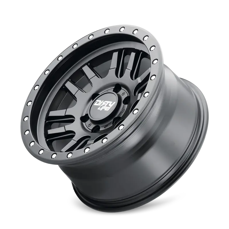 Dirty Life 9309 Canyon Pro 17X9/5X127 Bp/-12Mm Offset/71.5Mm Hub Matte Black Wheel - Beadlock 1