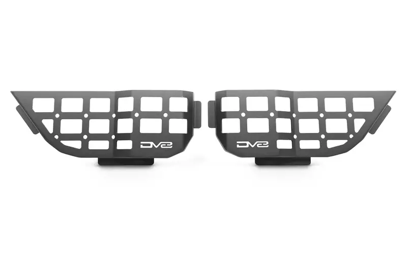 Dv8 Offroad 18-20 Jeep Wrangler (Jl)/Gladiator (Jt) Rear Door Pocket Molle Panels 1