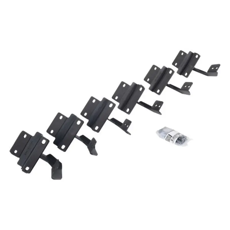 Go Rhino 15-21 Ford F-150 Sc 4Dr Mounting Brackets (V-Series V3/Rb10 Slim/Rb20 Slim) - Tex. Blk 1