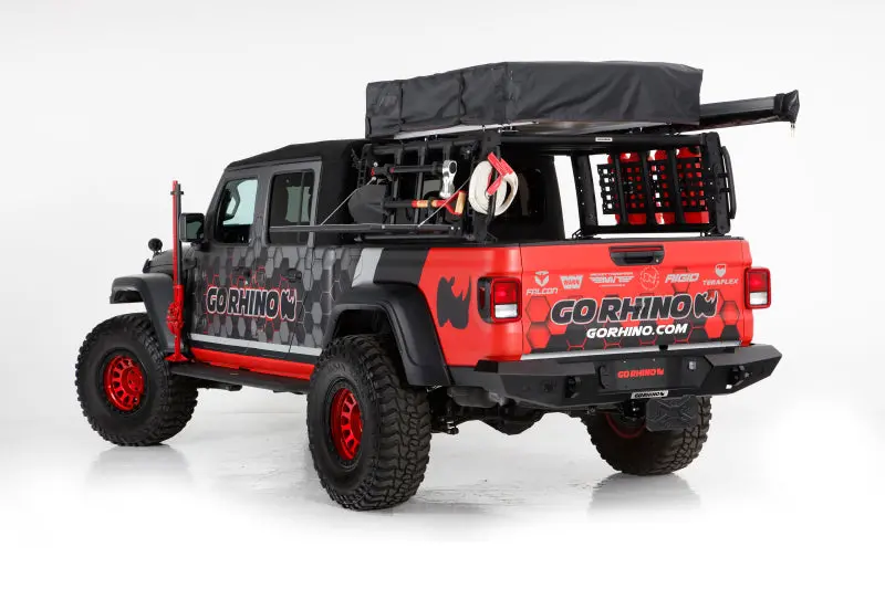 Go Rhino 19-21 Jeep Gladiator Xrs Overland Xtreme Rack - Box 2 (Req. Gor5950000t-01) 1