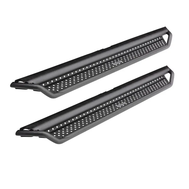 Go Rhino Dominator Extreme D1 Side Steps - Tex Blk - 87In 1