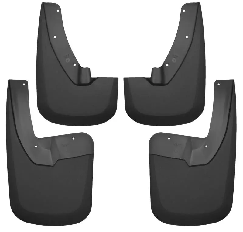 Husky Liners 09-17 Dodge Ram 1500/2500 Both W/ Oe Fender Flares Front And Rear Mud Guards - Black 1
