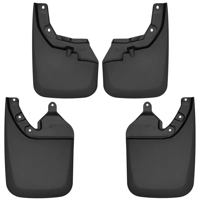 Husky Liners 16-22 Toyota Tacoma W/ Oe Fender Flares Front And Rear Mud Guards - Black 1