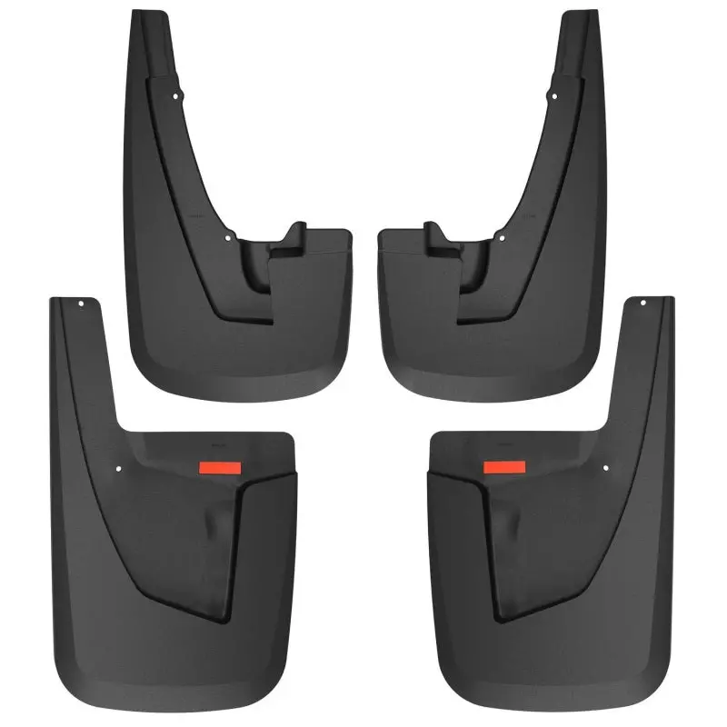 Husky Liners 19-22 Ram 2500/3500 W/O Oem Fender Flares Custom Front & Rear Mud Guard Set - Black 1