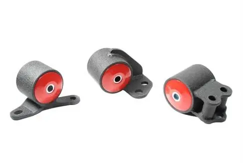 Innovative 02-11 Civic Si / 02-06 Acura Rsx K-Series Black Steel 60A Bushing Front Mount / K-Series 1