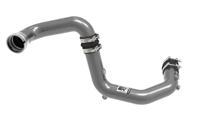 K&N 2023 Ford Bronco Raptor 3.0L V6 Aluminum Charge Pipe Kit - Gunmetal Gray 1