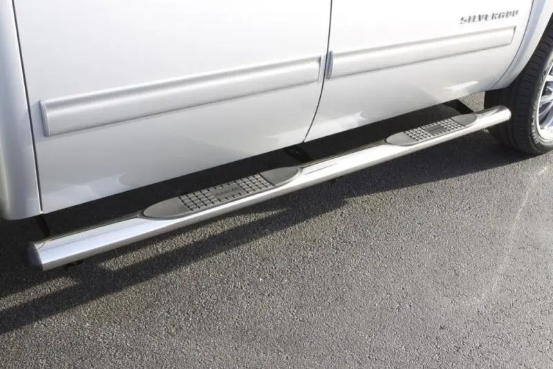 Lund 10-17 Dodge Ram 2500 Crew Cab 4In. Oval Straight Ss Nerf Bars - Polished 1