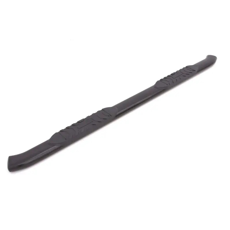 Lund 99-17 Chevy Silverado 1500 Std. Cab (Body Mount) 5In. Oval Curved Steel Nerf Bars - Black 1
