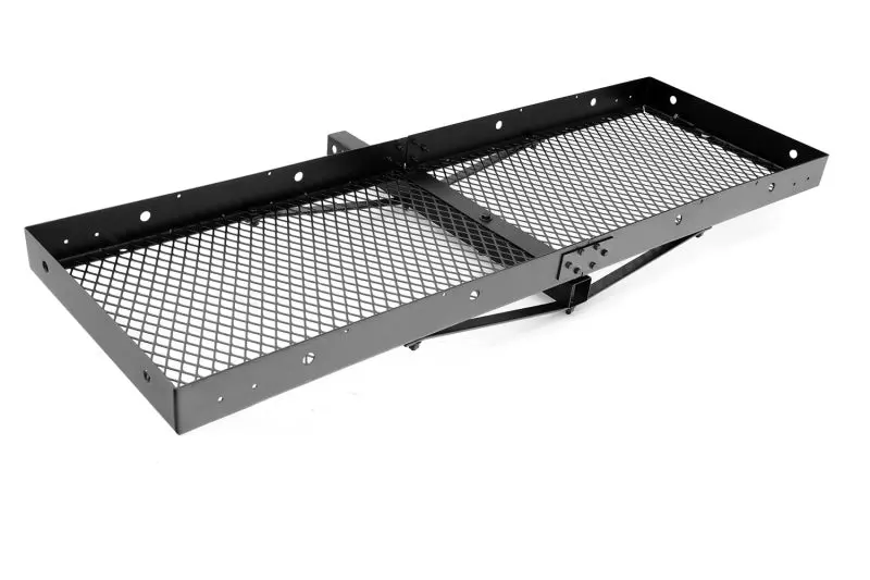Lund Universal 20In X 60In Basic Cargo Carrier For 2In Hitches - Black 1