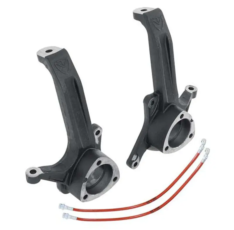 Maxtrac 03-08 Dodge Ram 2500/3500 2Wd 3.5In Front Lift Spindles W/Extended Dot Compliant Brake Lines 1