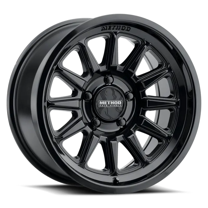 Method Mr323 17X8.5 / 8X180 Bp / 0Et / 4.72In Bs / 130.81Mm Cb - Gloss Black Wheel 1