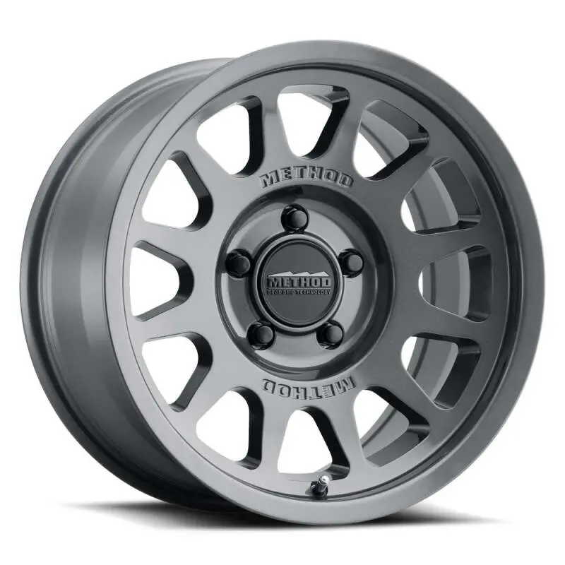 Method Mr703 Bead Grip 17X8.5 / 6X5.5 / +35Mm Offset / 106.25Mm Centerbore - Gloss Titanium Wheel 1