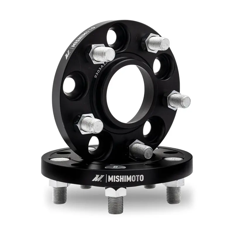 Mishimoto 2021-22 Bronco Sport Wheel Spacers - 5X108 - 63.3 - 15 - M12 - Black 1