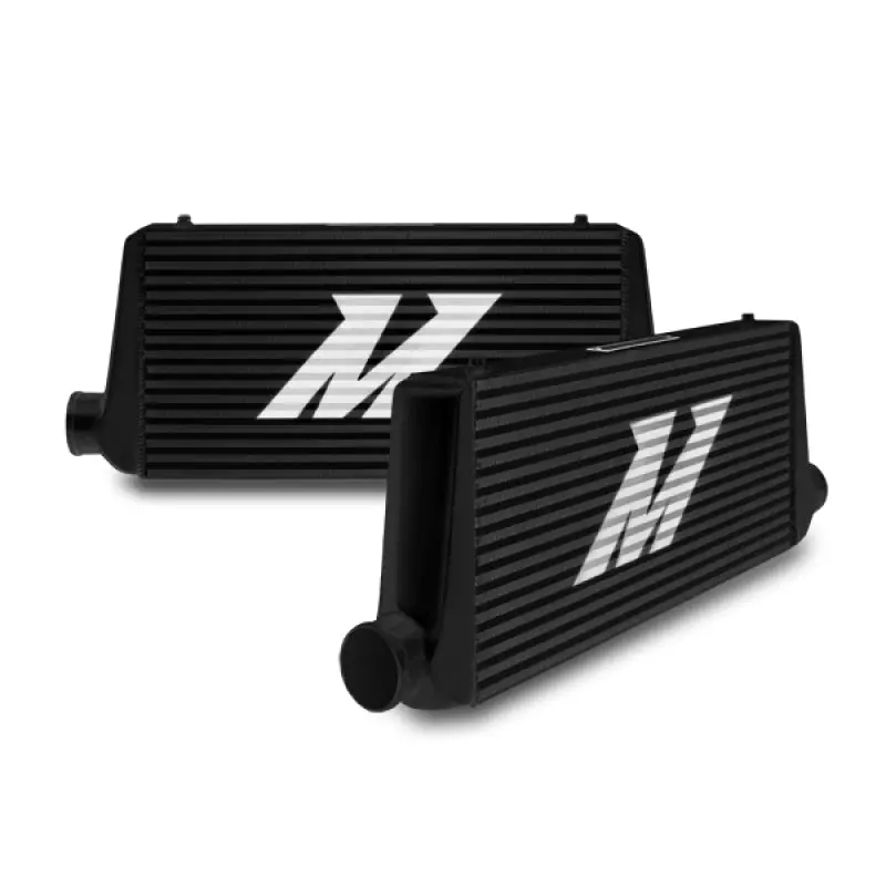 Mishimoto Universal Black S Line Intercooler Overall Size: 31X12x3 Core Size: 23X12x3 Inlet / Outlet 1