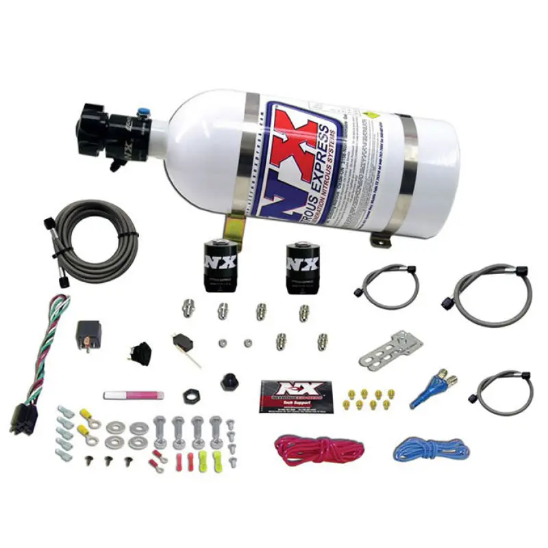 Nitrous Express E85 Universal Nitrous Kit For Efi (Single Nozzle Application) W/10Lb Bottle 1