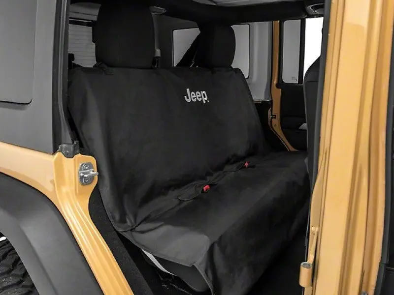 Officially Licensed Jeep Waterproof Pet Guard Seat Cover W/ Jeep Logo 1