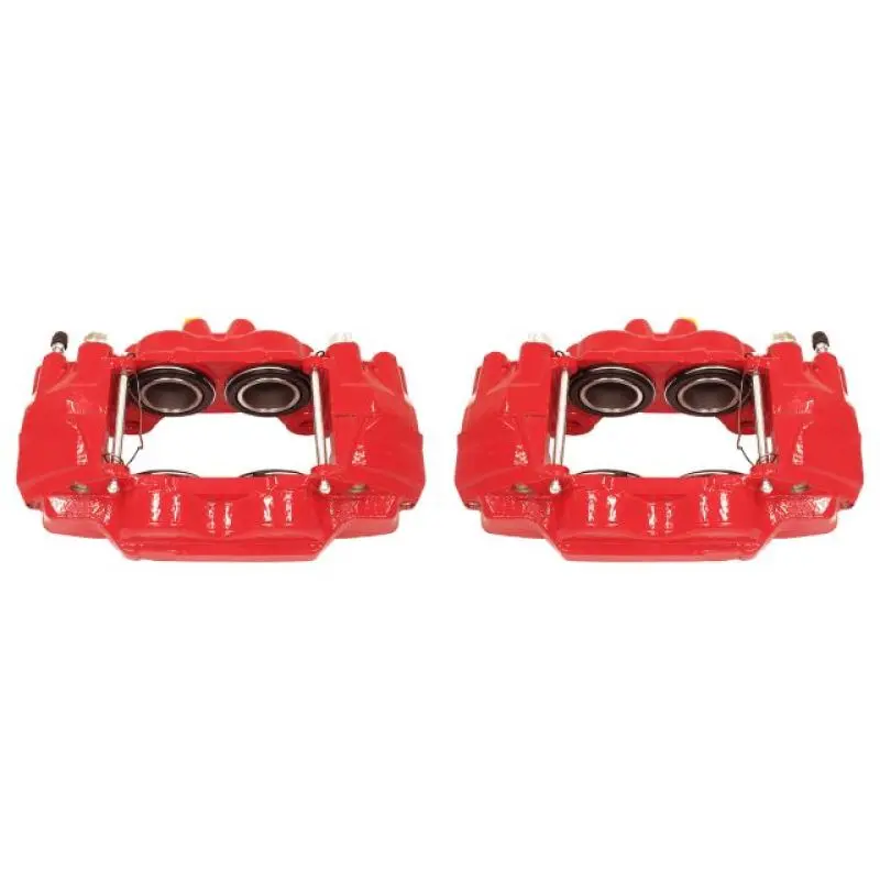 Power Stop 03-09 Toyota 4Runner Front Red Calipers W/O Brackets - Pair 1