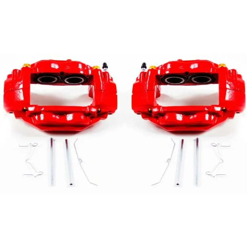 Power Stop 08-15 Toyota Sequoia Front Red Calipers W/O Brackets - Pair 1