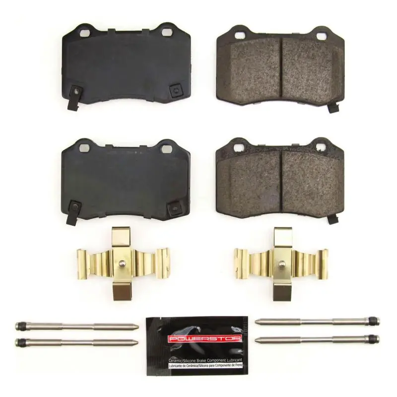 Power Stop 18-21 Jeep Grand Cherokee Rear Z23 Evolution Sport Brake Pads W/Hardware 1
