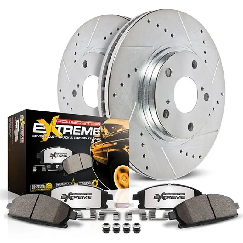 Power Stop 20-22 Ram 2500 Rear Z36 Truck & Tow Brake Kit 1
