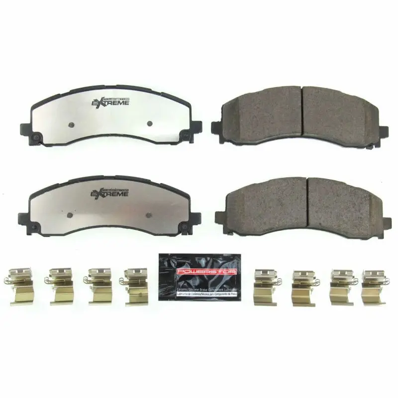 Power Stop 2019 Ram 2500 Rear Z36 Truck & Tow Brake Pads W/Hardware 1