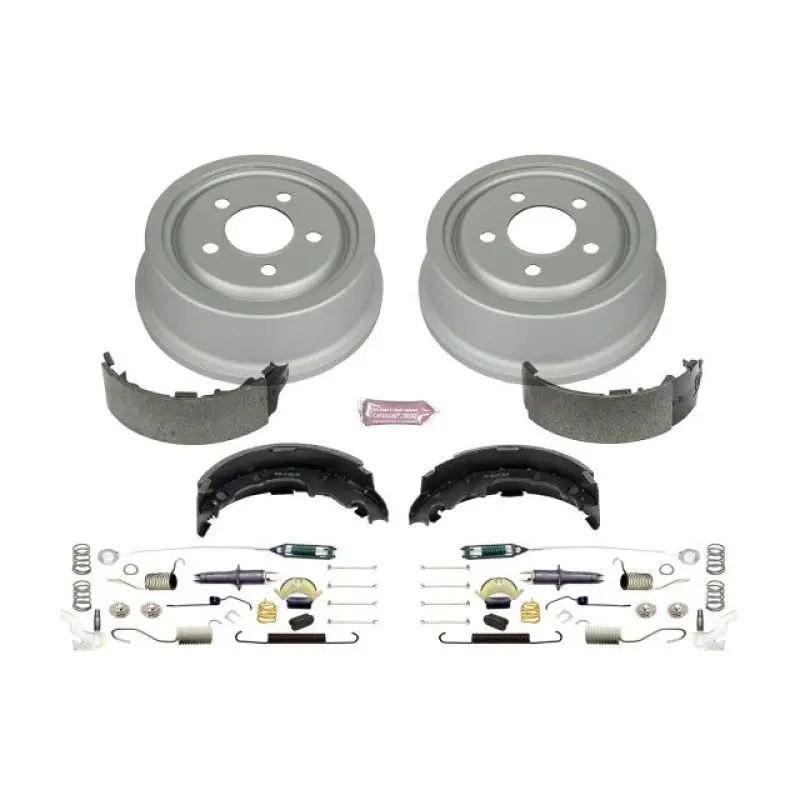 Power Stop 92-01 Jeep Cherokee Rear Autospecialty Drum Kit 1