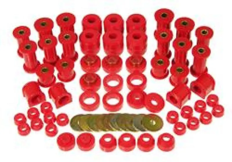 Prothane 87-96 Jeep Wrangler Total Kit - Red 1