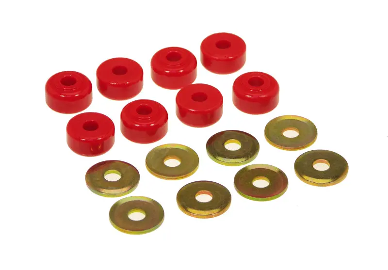 Prothane Universal End Link Bushings & Washers - 5/8 X 1 1/8 Od - Red 1